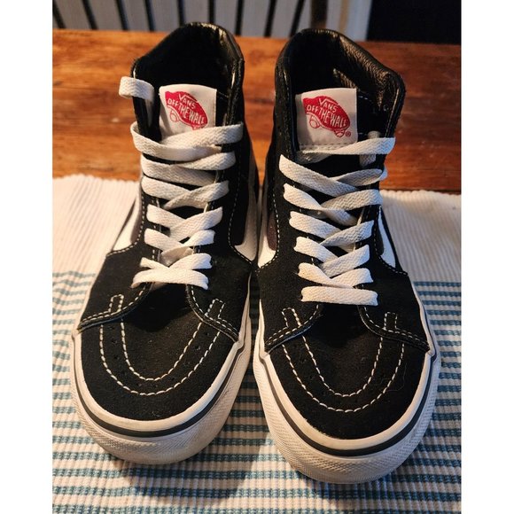 Vans Sk8-Hi Mens 5 Womens 6.5 Black White - Picture 7 of 7